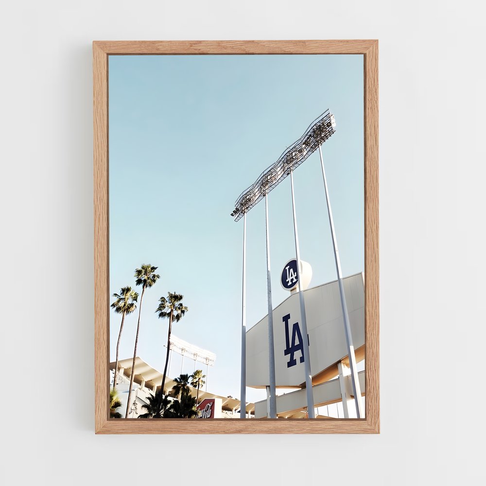Poster Dodgers Paradise – affiche Baseball (vue 4)